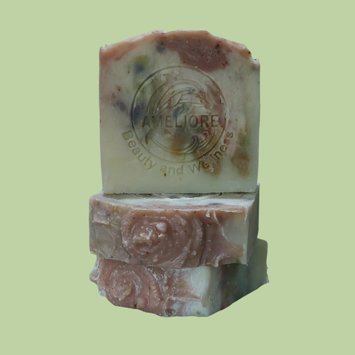 Botanical Rice Milk Naturally Handcrafted Plant-based Paraben-free Soap approx. 120g