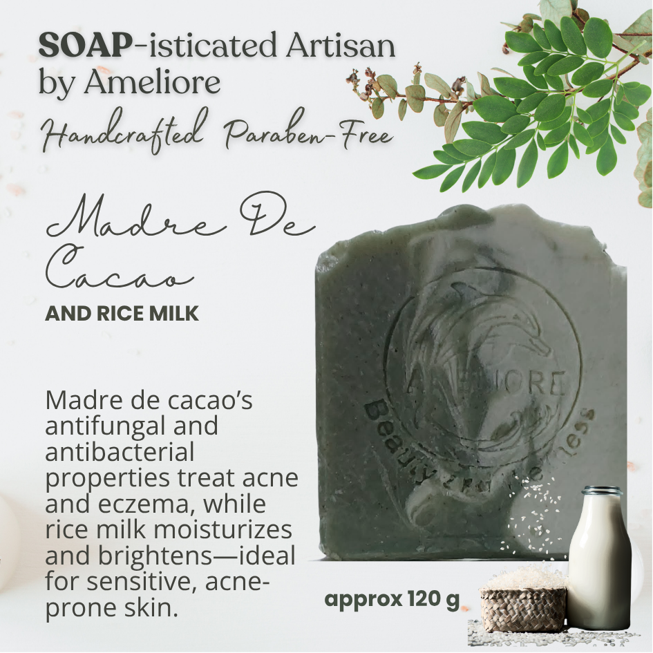 Madre De Cacao and Rice Milk Naturally Handcrafted Plant-based Paraben-free